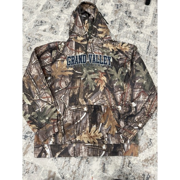 Champion Other - Vintage Camo Badger Sport Hoodie Mens Medium Grand valley State Lakers‎